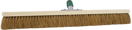 Betra Bezemkop - binnenbezem - bruin - FSC hout/kokos - 80 cm van Betra