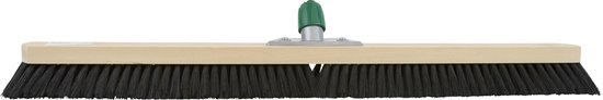 Betra bezemkop - binnenbezem - zwart - FSC hout/paardenhaar - 100 cm van Betra