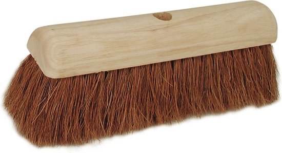 Betra bezemkop - halfrond binnenbezem - FSC hout/kokos - 30 cm van Betra