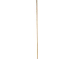 Betra bezemsteel universeel - FSC Hout - 130 cm - met klem-uiteinde - 28 mm breedte