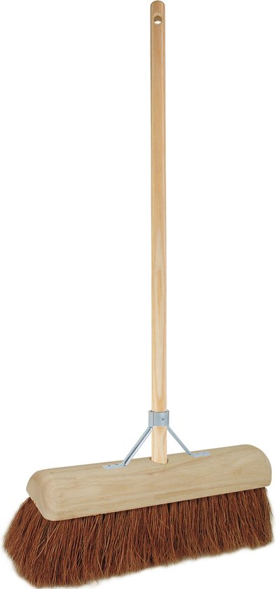 Betra Binnenbezem - FSC hout - kokos - zacht - 30 x 120 cm van Betra