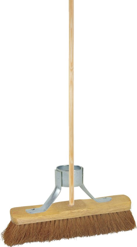 Betra Binnenbezem - FSC hout - kokos - zacht - 33 x 140 cm van Betra