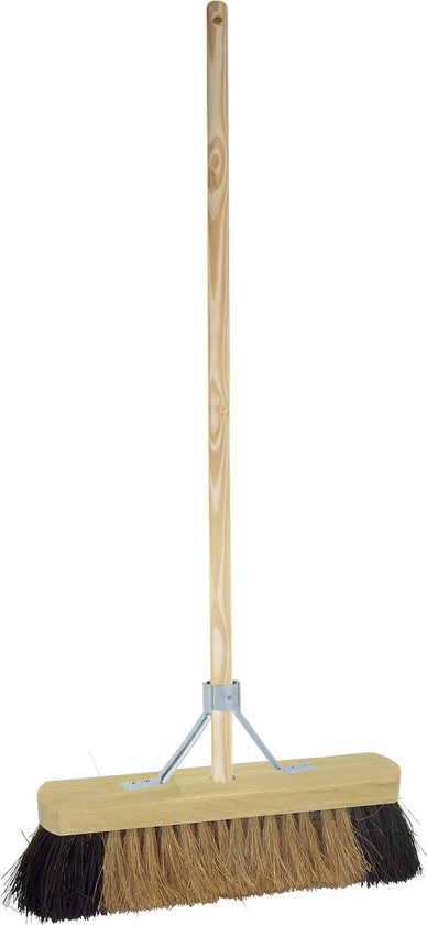 Betra Binnenbezem - FSC hout - kokos/natuurvezel - zacht/hard - 30 x 130 cm van Betra