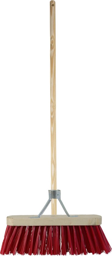 Betra Buitenbezem - FSC hout - kunstvezel - hard - 30 x 130 cm van Betra