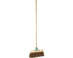 Betra Buitenbezem - FSC hout - natuurvezel - 30 x 150 cm tuinbezem van Betra