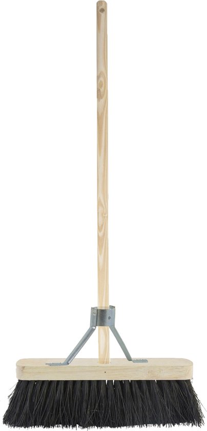 Betra Buitenbezem - FSC hout - natuurvezel - 40 x 130 cm - tuinbezem van Betra