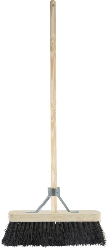 Betra Buitenbezem - FSC hout - natuurvezel - 40 x 150 cm - tuinbezem van Betra