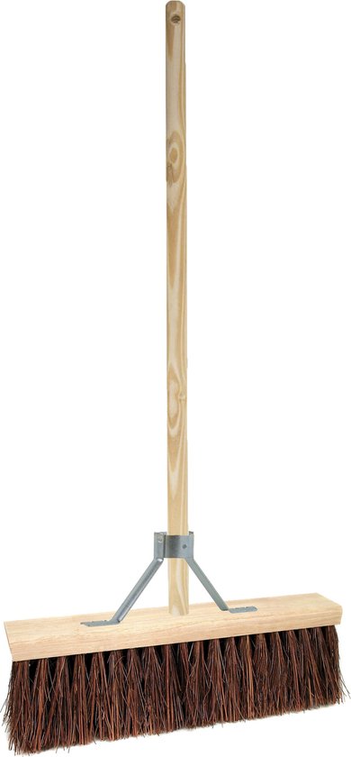 Betra Buitenbezem - FSC hout - natuurvezel - 45 x 130 cm - tuinbezem van Betra