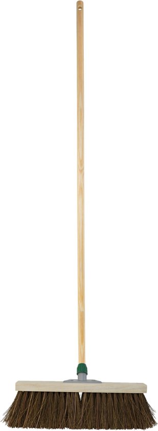 Betra Buitenbezem - FSC hout - natuurvezel - 45 x 140 cm tuinbezem van Betra