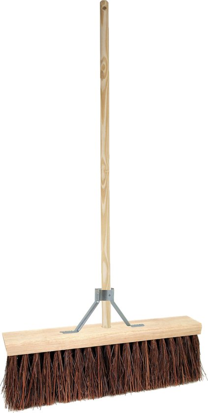 Betra Buitenbezem - FSC hout - natuurvezel - 45 x 150 cm - tuinbezem van Betra