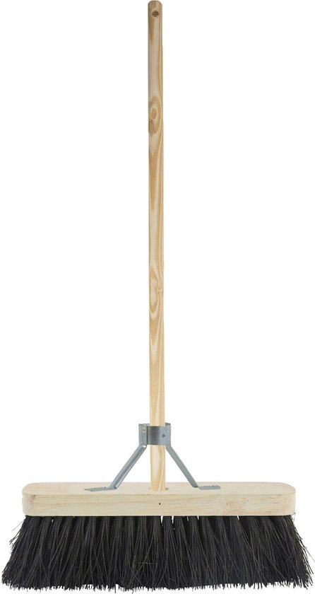 Betra Buitenbezem - FSC hout - natuurvezel - 60 x 130 cm - tuinbezem van Betra