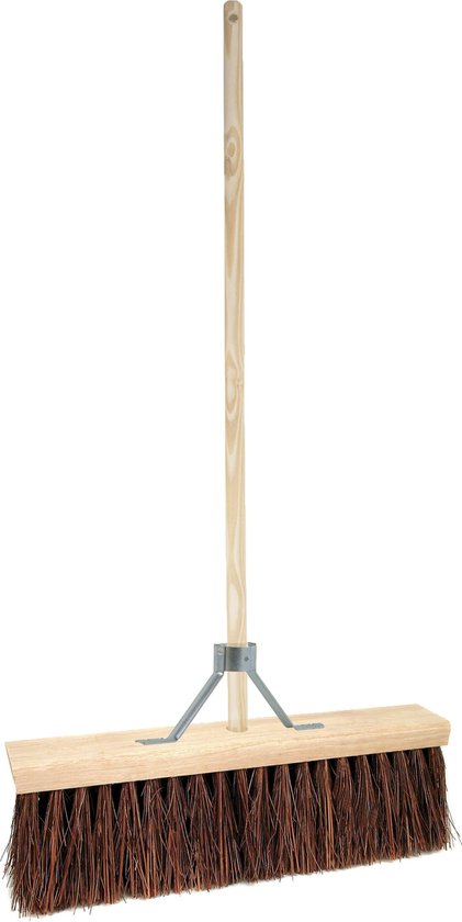 Betra Buitenbezem - FSC hout - natuurvezel - hard - 45 x 150 cm van Betra