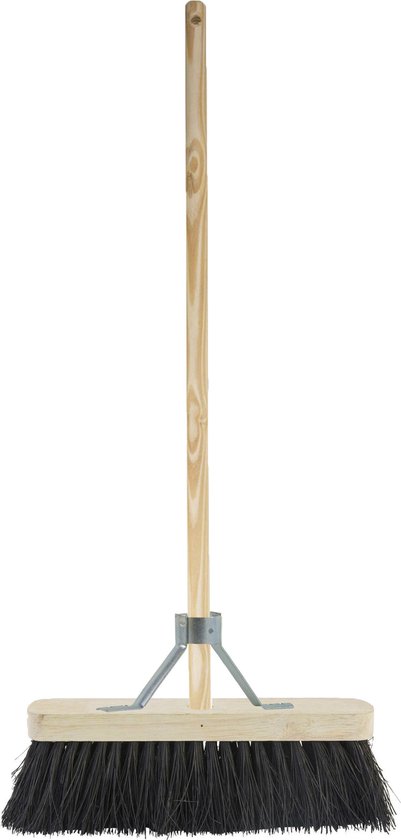 Betra Buitenbezem - FSC hout - natuurvezel - hard - 60 x 120 cm van Betra