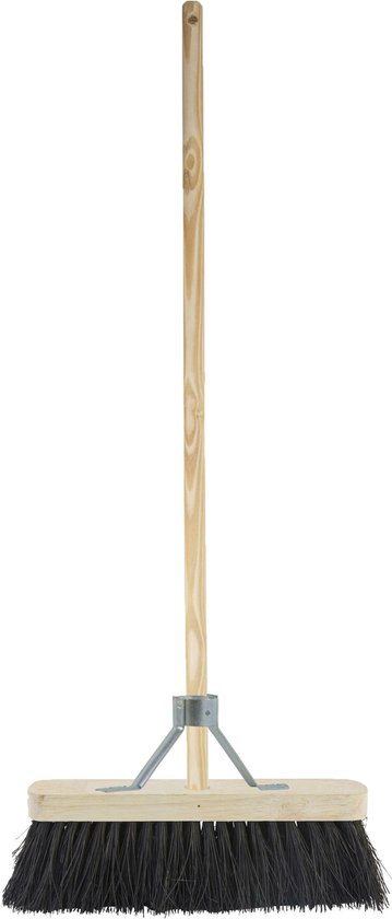 Betra Buitenbezem - FSC hout - natuurvezel - hard - 60 x 140 cm van Betra