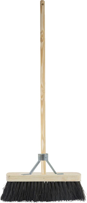 Betra Buitenbezem - FSC hout - natuurvezel - hard - 60 x 150 cm van Betra