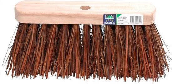 Bezem FSC 29cm, bassine/stalks MM van Duhalco