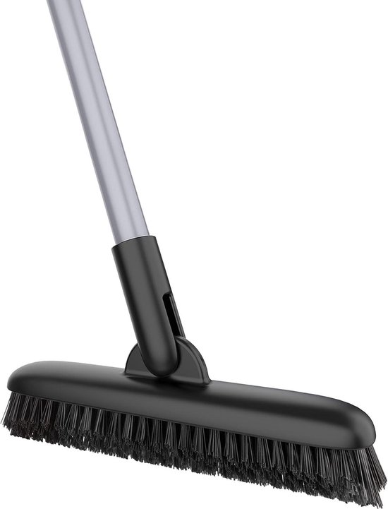 Bezem Zware voegenborstel met lange handgreep - Douche Floor Scrubber voor Reiniging - Tegel Scrub Brush met Stijve Varkenshaar van Bellababy