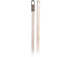 Bezemsteel Houten 125 cm - Bezem Steel - Mop van Sorbo