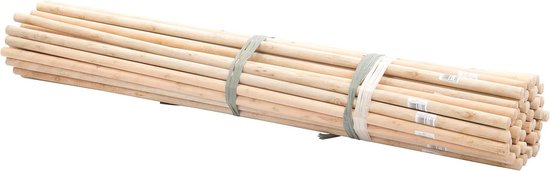 Bezemstelen 1220 x 24 mm verpakking van 50 stuks van Merkloos	