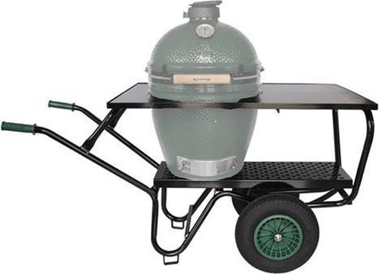 Big Green Egg EGGmover met houten blad voor BGE Large van Big Green Egg
