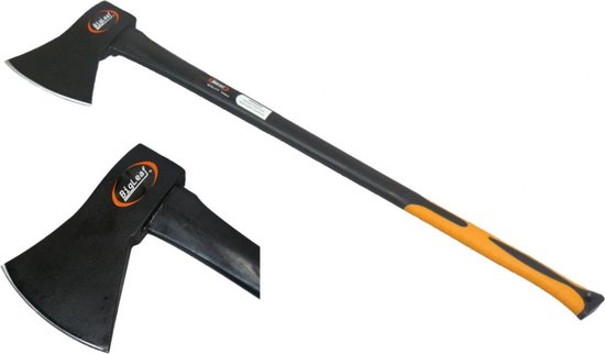 Big Leaf Bijl 2000 gr fiber extra lang TPR van Merkloos	