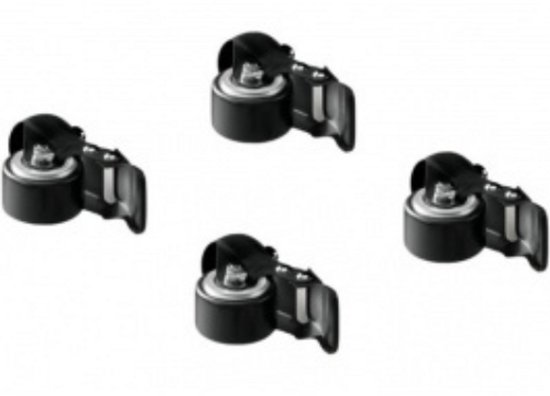 BigBoi Castor Wheels WashR Pro - 4 stuks van Merkloos	