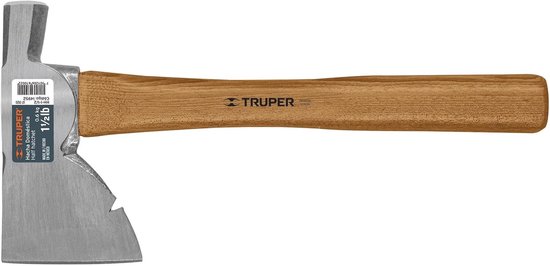 Bijl met hamer en houten handvat, 770 g, 35 cm voor het splijten van hout van Decathlon