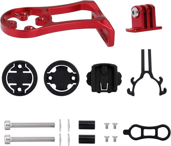 Bike Computer Handlebar Mount Combo Out Front Mount for GPS and Camera van Merkloos	