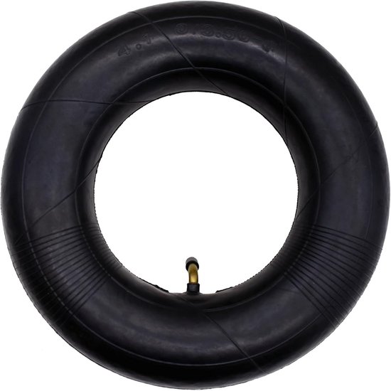 Binnenband 4.10/3.50-6 met Gebogen TR87 Ventiel - Geschikt voor Steekwagens, Karren en Kleine Tractoren van Merkloos	