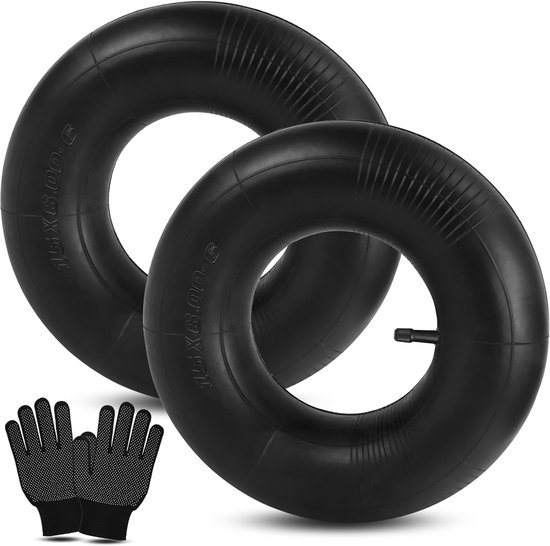 Binnenbanden Set - Banden Slangen - Gazon Onderhoud - Duurzaam Natuurrubber - 15 x 6.00-6