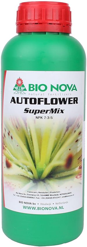 Bio Nova AutoFlowering SuperMix, 1 Litre - ShopVlot