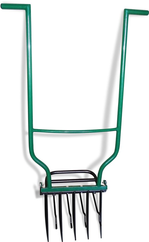 Biogroei® Ergonomische woelvork - Spitvork -  Met verkruimelaar - verlucht je bodem