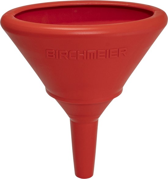 Birchmeier Trechter G19, ovaal, rood 19x12.5 cm, height 21 cm van Birchmeier