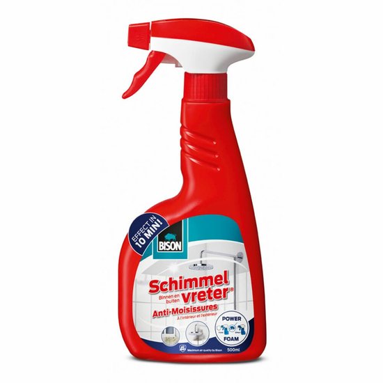 Bison Schimmelvreter Flacon Foam - 3 x 500 ml - Voordeelverpakking van Merkloos	