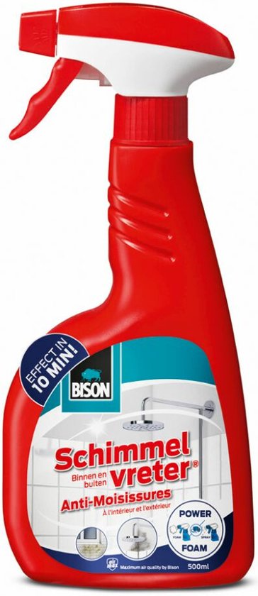 Bison Schimmelvreter Flacon Foam - 6 x 500 ml - Voordeelverpakking