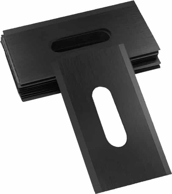 Black Coated Endurance Mesjes geschikt voor Mowox Robotmaaiers (Limited Edition) - 90 stuks van Bernini