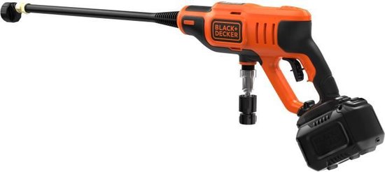 BLACK+DECKER 18V 2.0Ah 24Bar Power cleaner - BCPC18D1-QW van BLACK+DECKER