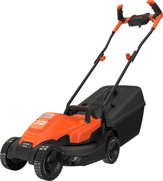 BLACK+DECKER 32cm maaier Bike Handle 1200W 35L - BEMW451BH-QS