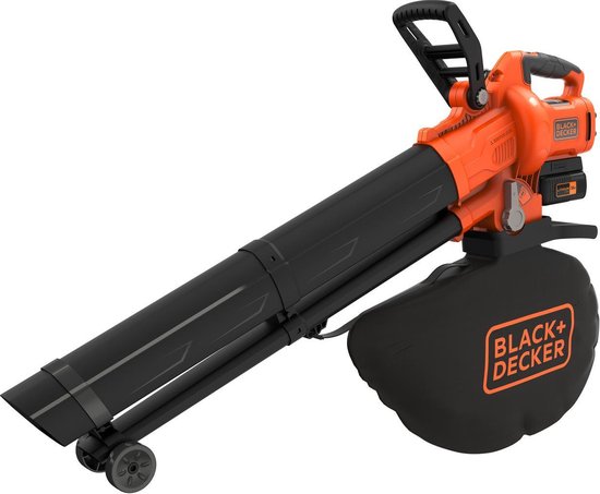 BLACK+DECKER BCBLV3625L1-QW Bladblazer - 36V - 8 snelheden - 3IN1 - Incl. accu en lader van BLACK+DECKER