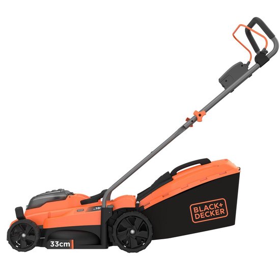 BLACK+DECKER BCMW3318L2-QW Grasmaaier - 18V - 33cm - incl. 2 accu's en lader van BLACK+DECKER