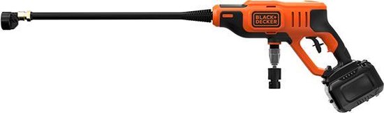 BLACK+DECKER BCPC18B-XJ Hogedrukreiniger - 18V - 24 bar - Zonder accu en lader van BLACK+DECKER