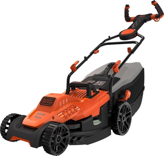 BLACK+DECKER BEMW471ES-QS Grasmaaier - 1600W - 38cm - gesnoerd van BLACK+DECKER
