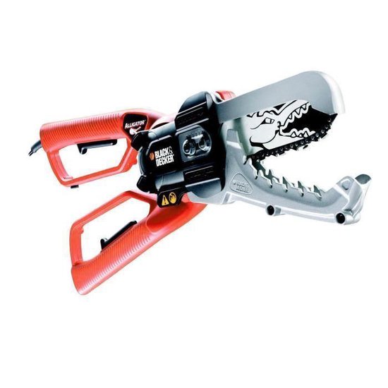 BLACK+DECKER GK1000-QS Alligator Snoeizaag - 550W - 10cm - gesnoerd van BLACK+DECKER