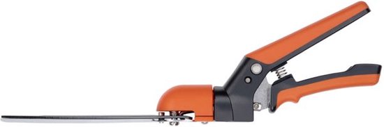 BLACK+DECKER Grasschaar - Grastrimmer 34,5CM - Anti-Kleef Snijbladen - Ilaflon Resist en Swiss Non-Stick - Gesmeden Stalen Blad - Zwart/Oranje van Merkloos	