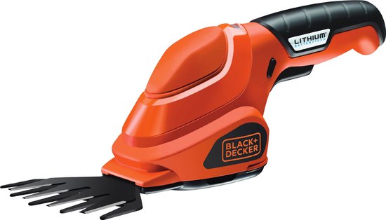 BLACK+DECKER GSL200-QW Grasschaar - 3,6V - 10mm - incl. accu en lader van BLACK+DECKER