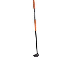 BLACK+DECKER Schoffel met Steel - 146 x 16 x 14,5 CM - 990 Gram - Landhak - Onkruid Wieden en Grond Cultiveren - Zwart/Oranje van BLACK+DECKER