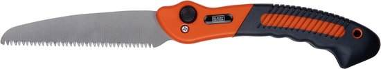 BLACK+DECKER Takkenzaag Opvouwbaar - 22,5 x 6 x 3,5 CM - Gekartelde, Stalen Snijkop - Oranje/ Zwart van BLACK+DECKER