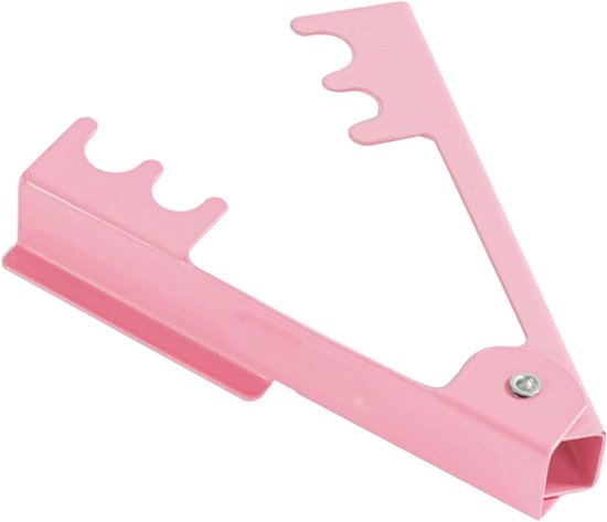 Blad Doorn Stripper - Planten Tool - Rozen Verzorgen - Metaal Duurzaam - 14 cm - Zilver