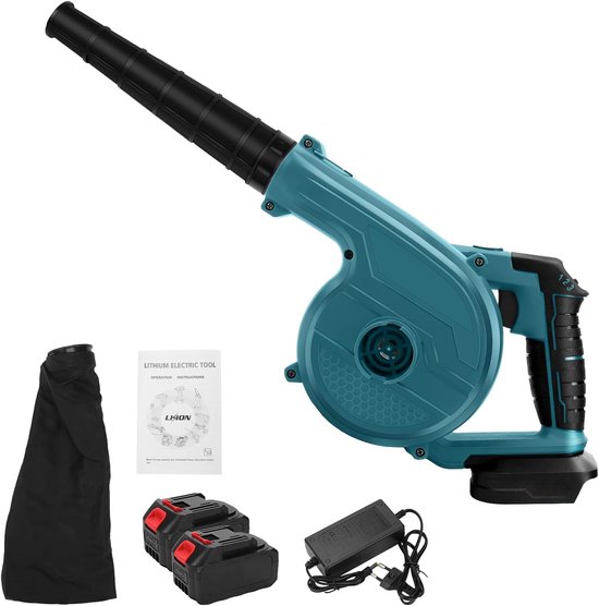 Bladblazer Accu - Bladblazers Verlengde Blaasmond - Blauw van Ferm