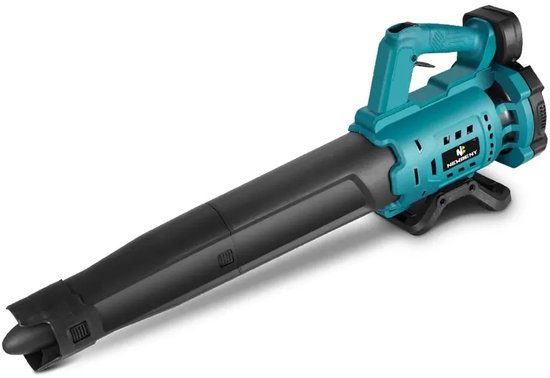 Bladblazer - Draadloze Blazer Met 2x Accu's - Elektrische Luchtblazer 18V - Blad Sneeuw Stofverwijdering - Handblazer Tuin - Krachtig en Verstelbaar - Ergonomisch en Draagbaar - Inclusief Oplader en Accessoires van Merkloos	